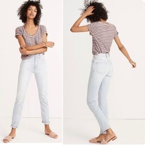 Madewell The Perfect Curvy Vintage Jean in Fitzgerald Wash 25